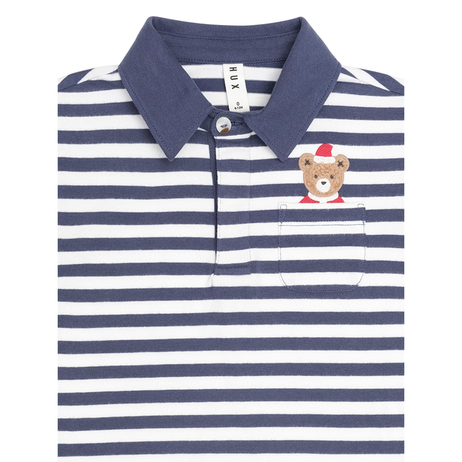 Stripe Father Huxmas Polo