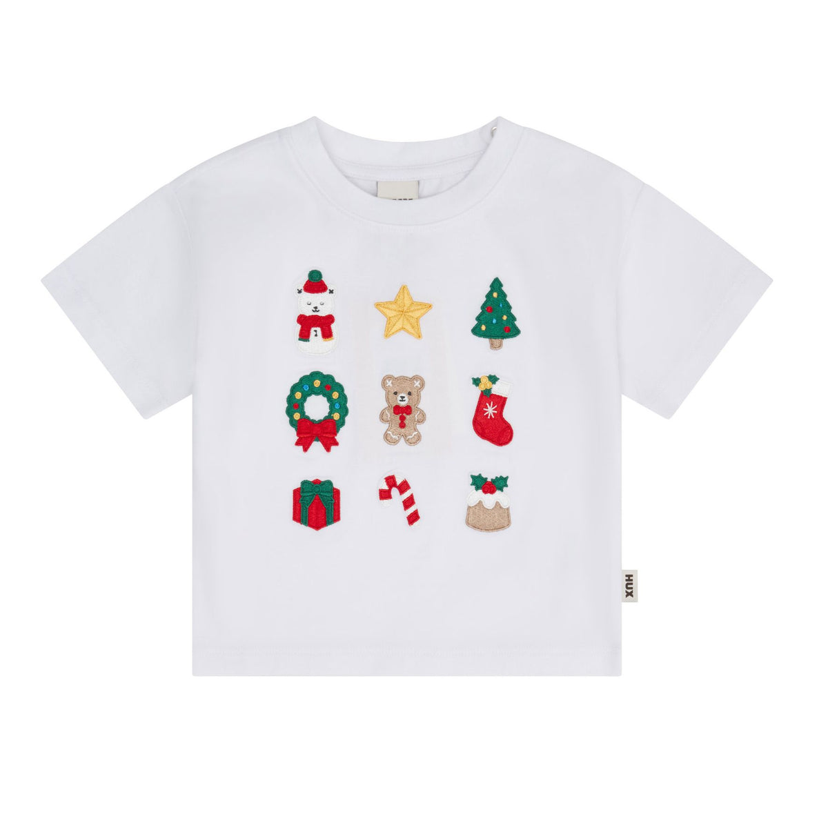 Xmas Time Embroidered Tee