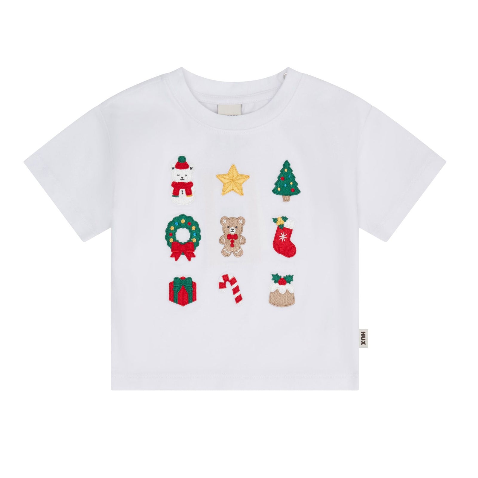 Xmas Time Embroidered Tee