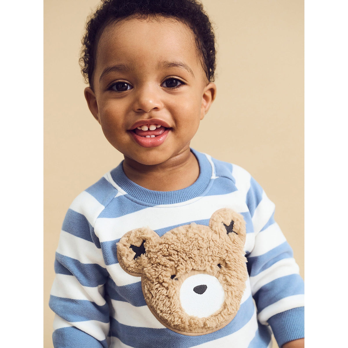 Furry Hux Stripe Sweatshirt