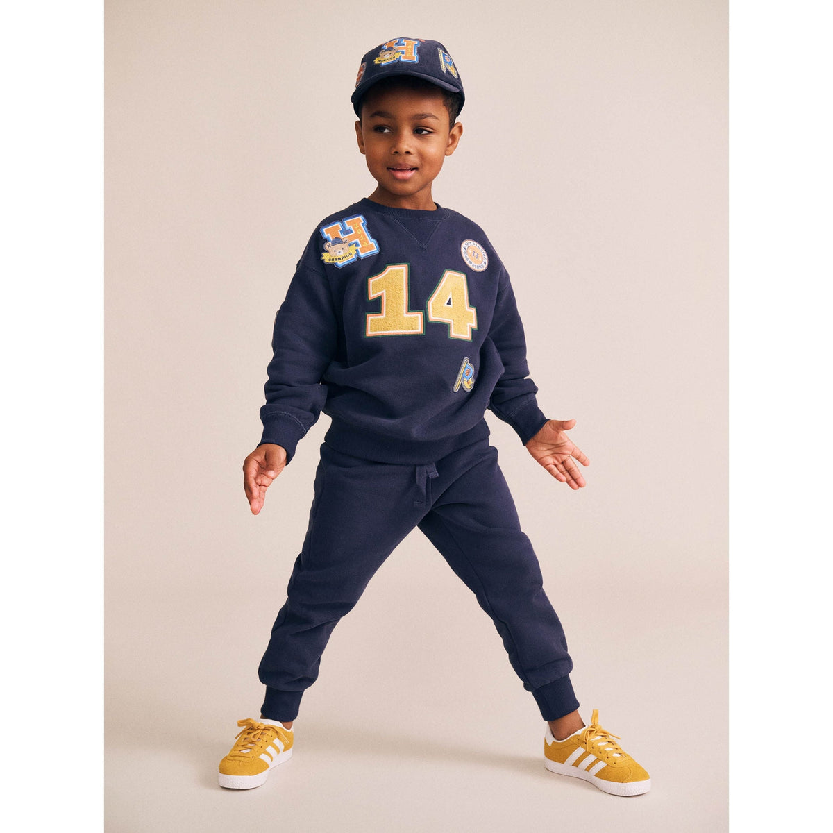 Collegiate Patches Sweatshirt