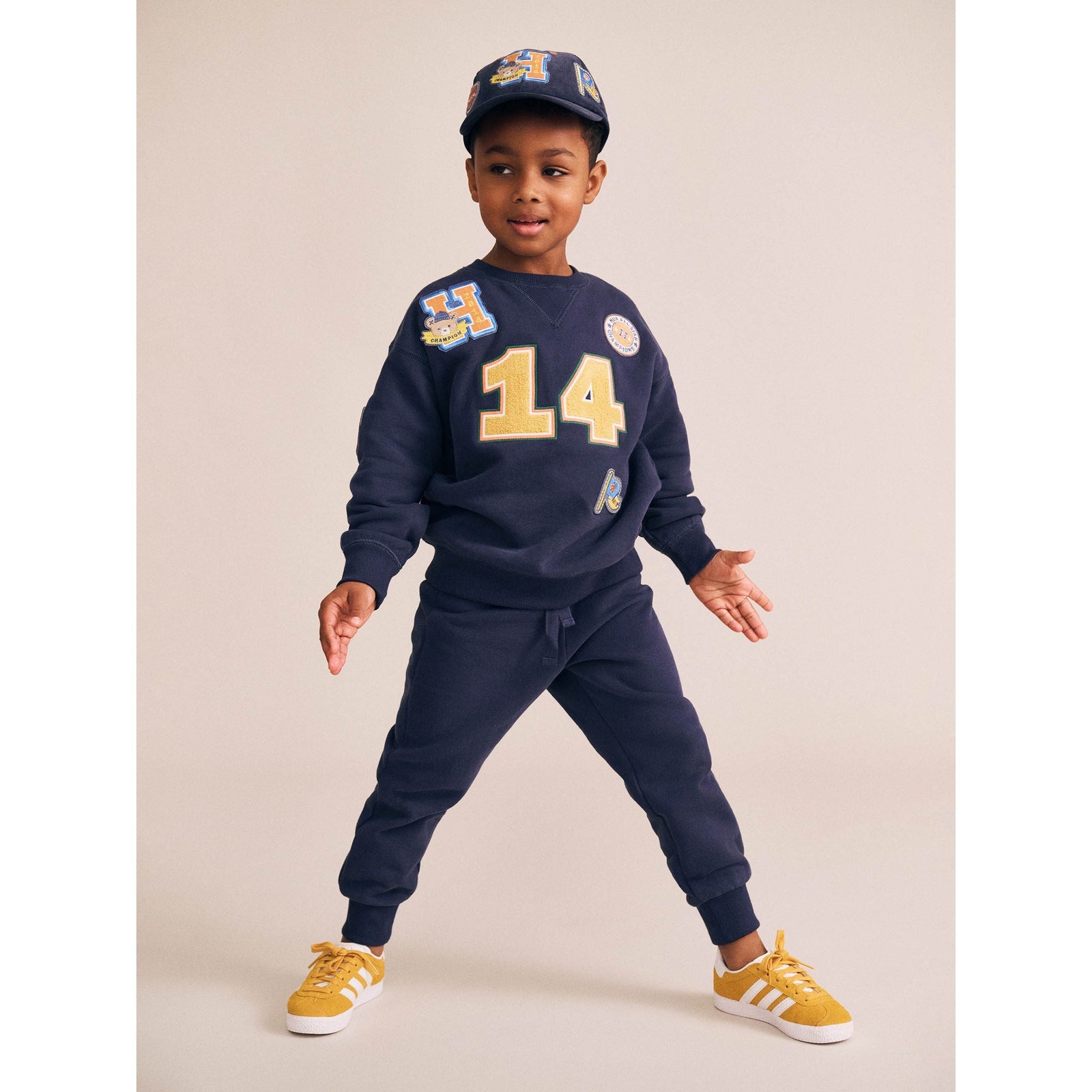 Collegiate Patches Sweatshirt