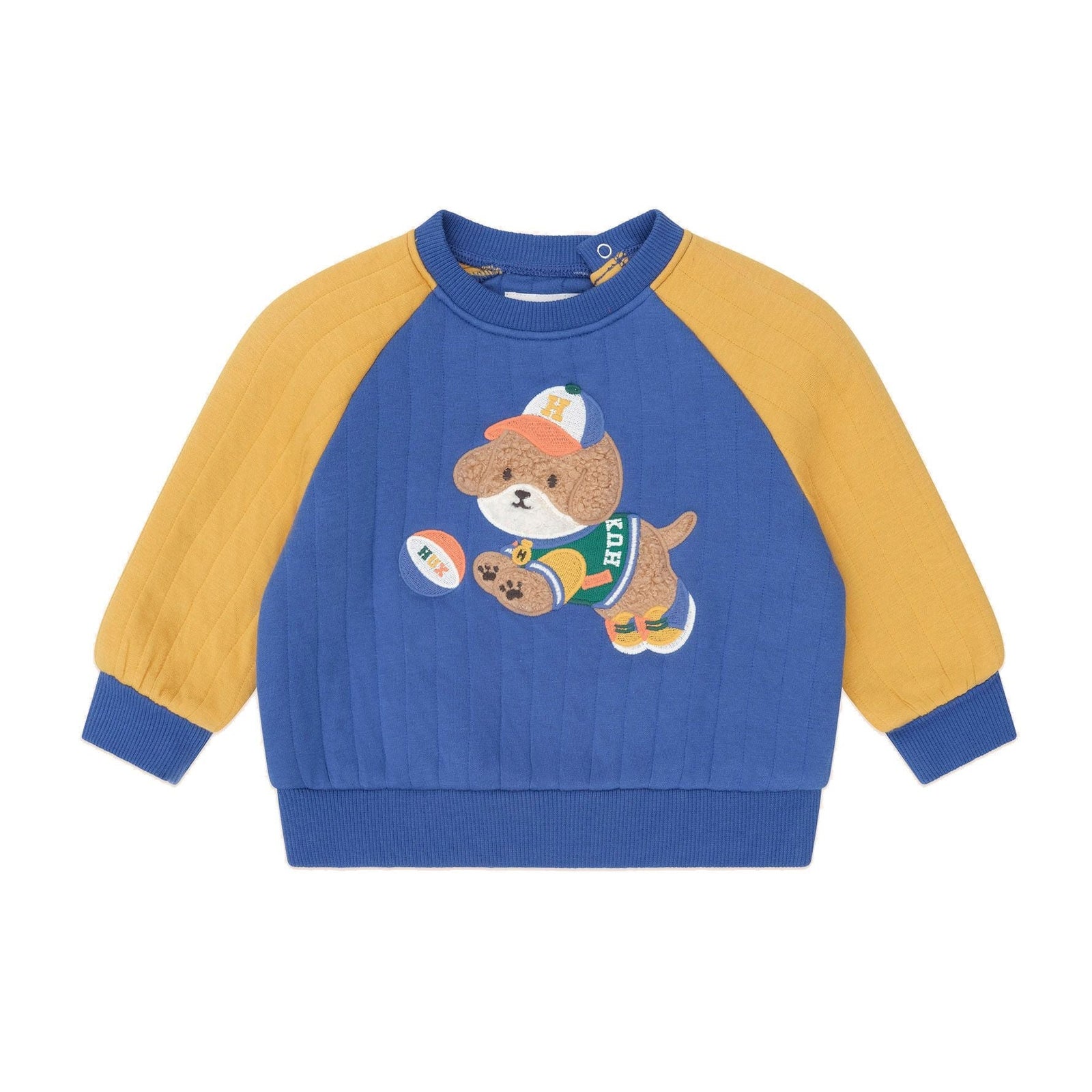 Basketball Doggy Quilted Sweatshirt