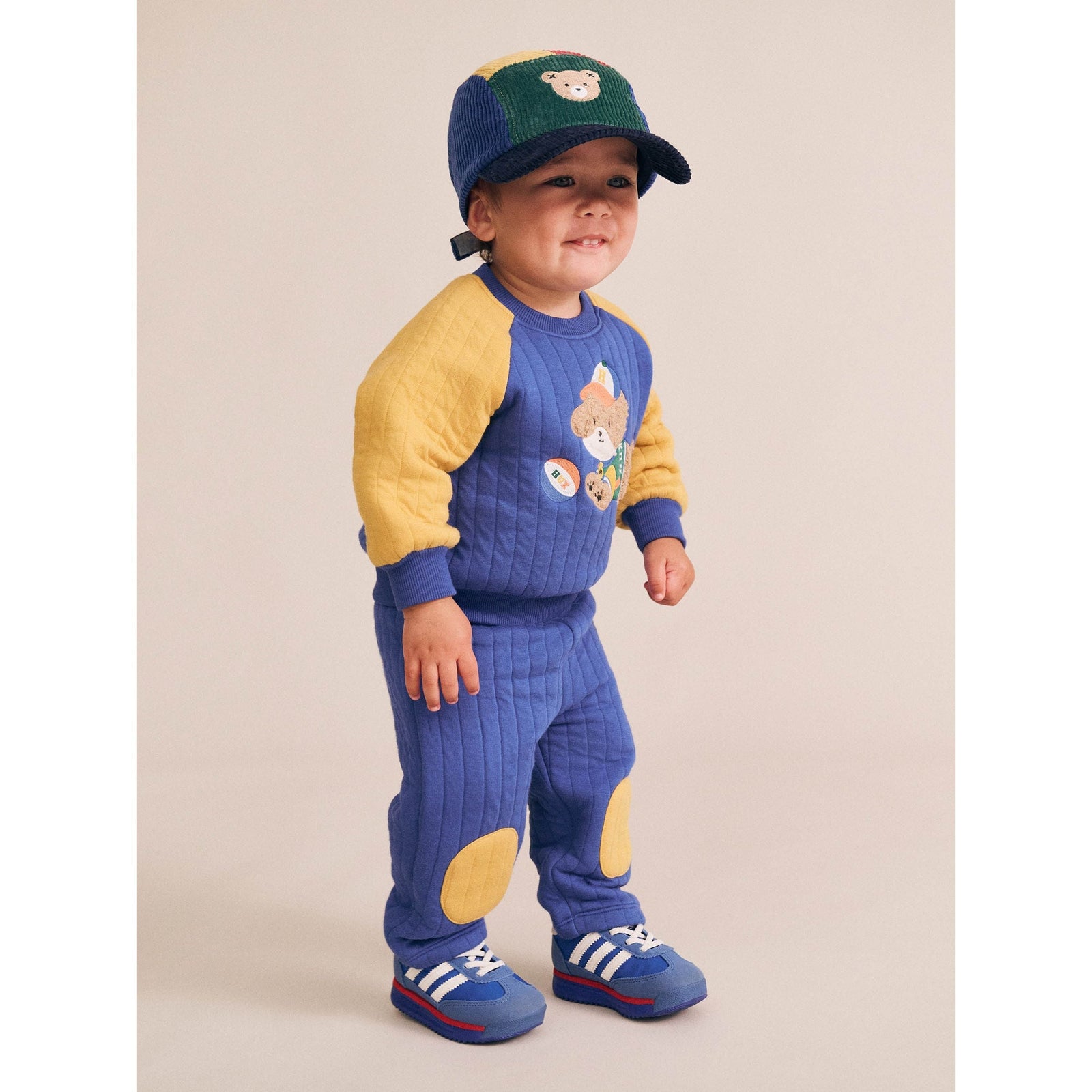 Basketball Doggy Quilted Sweatshirt