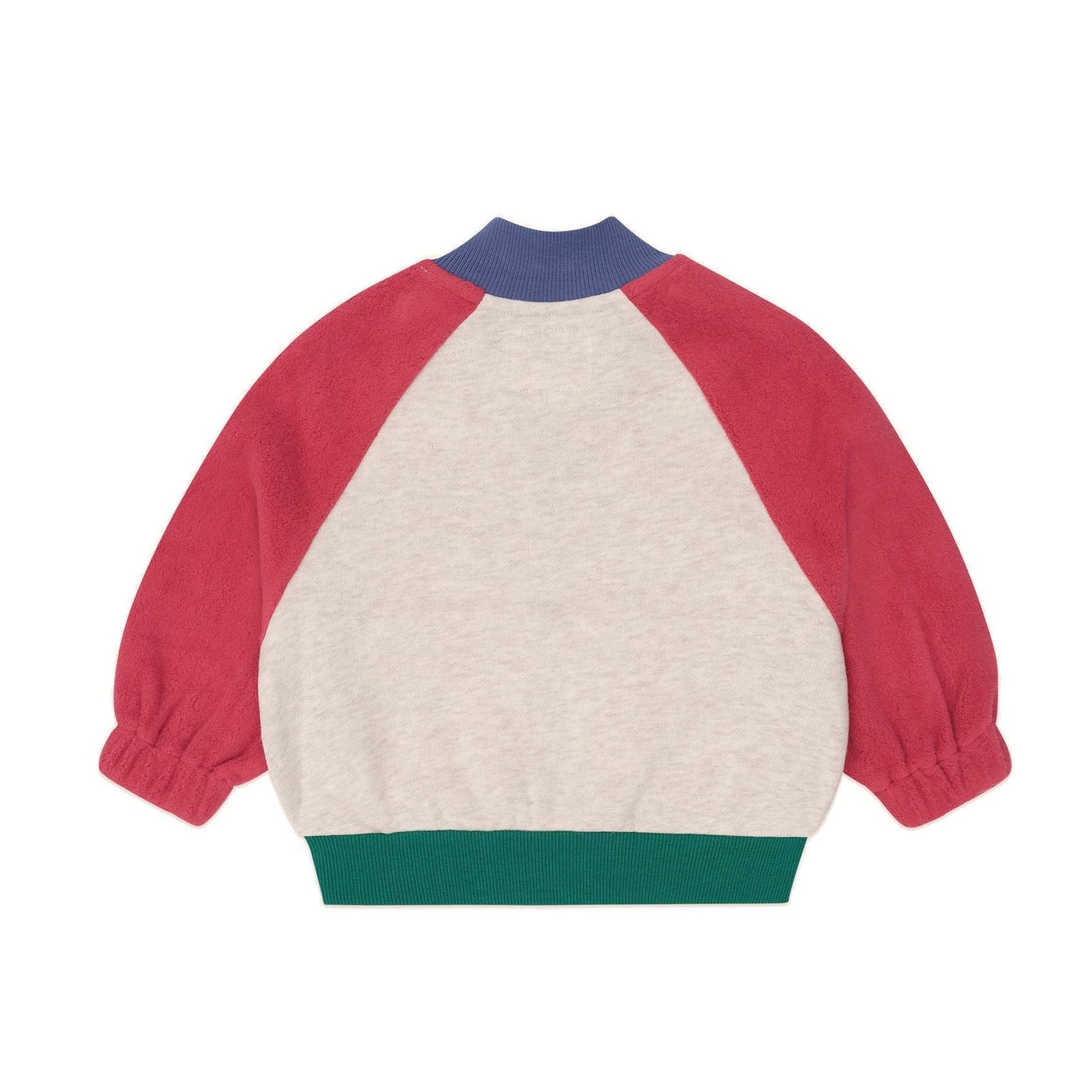 Hux Colour Block Zip Sweat