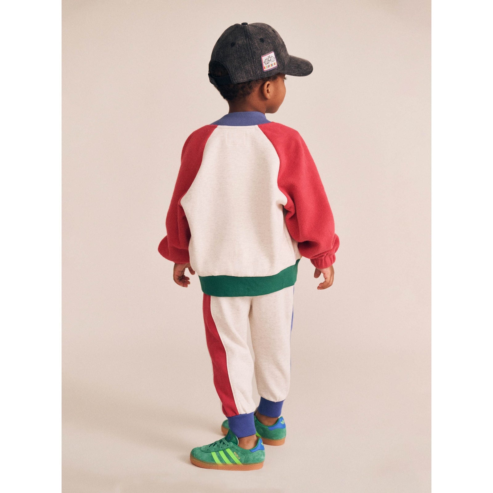 Hux Colour Block Zip Sweat