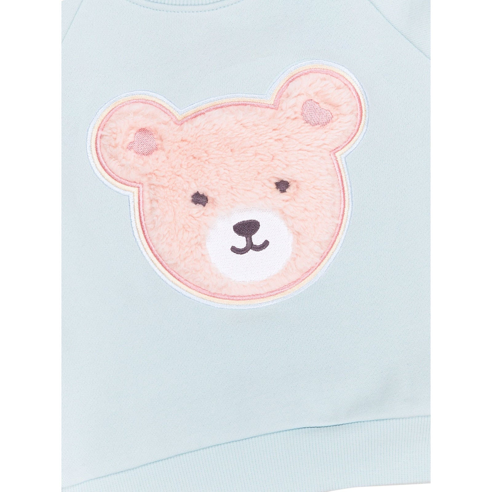 Furry Heart Bear Sweatshirt