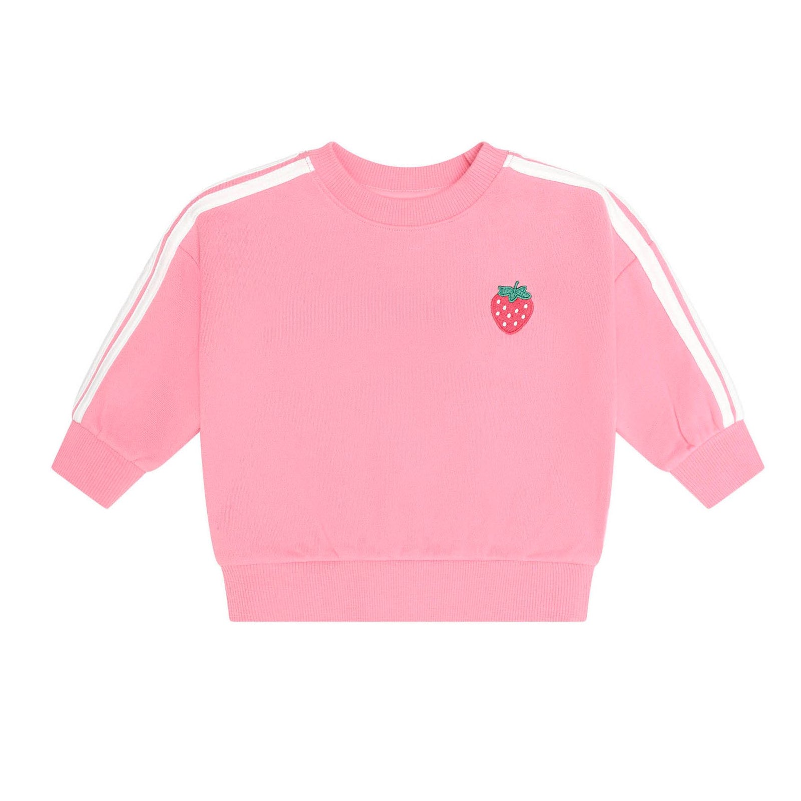 Strawberry Emb Sweatshirt