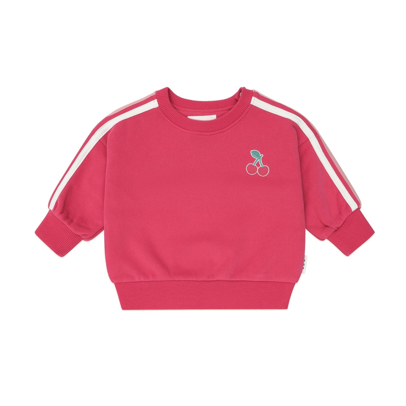 Cherry Racer Stripe Sweatshirt
