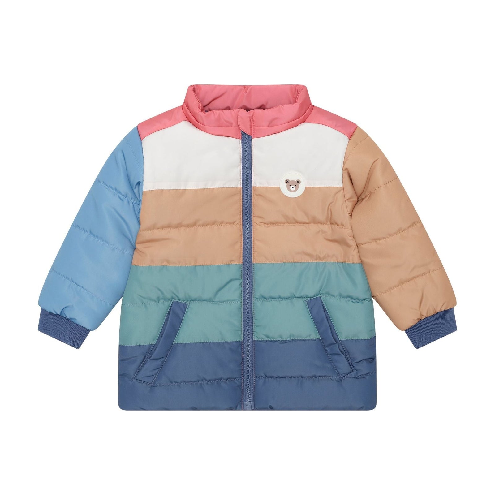 Colour Block Parka