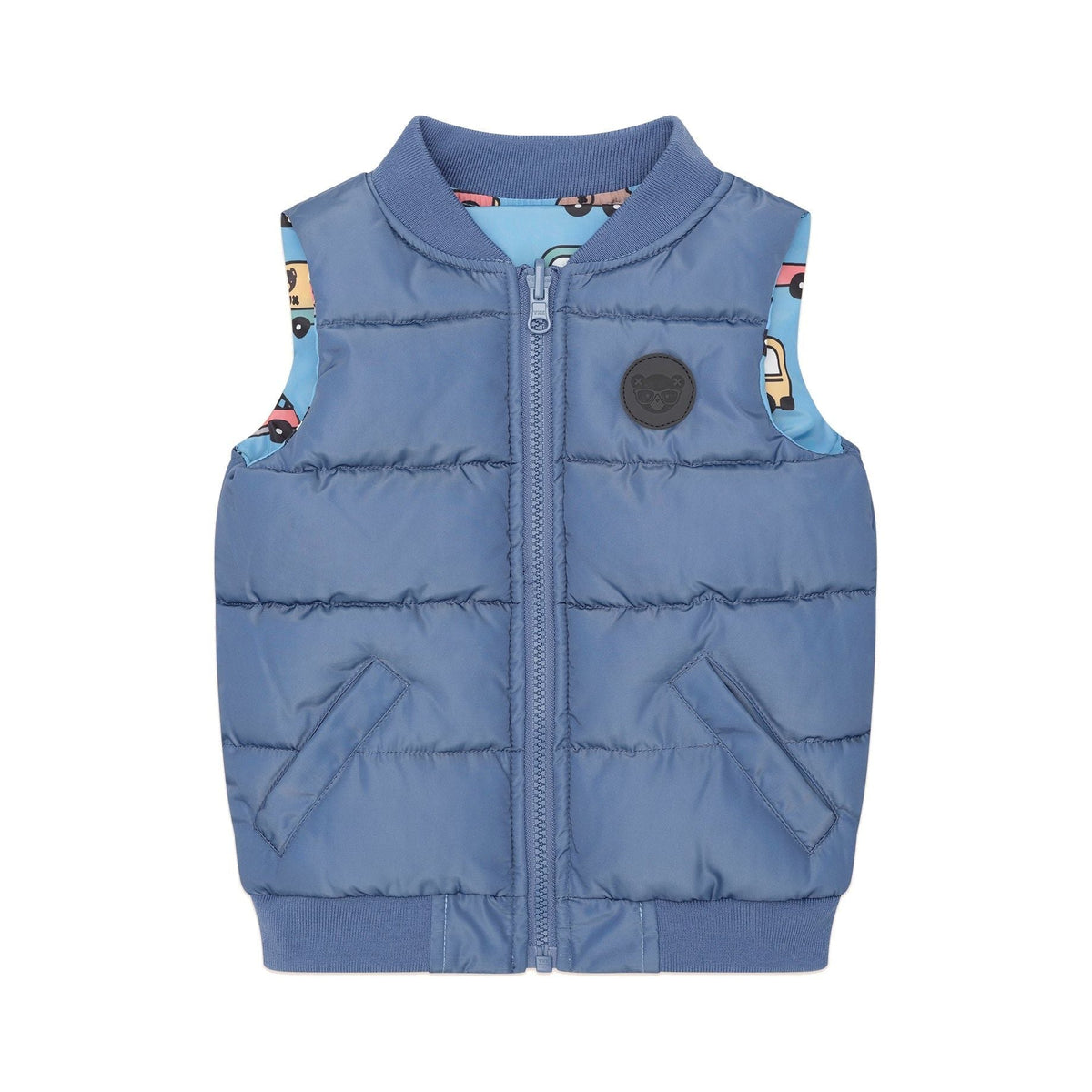 Huxmobile Reversible Puffer Vest
