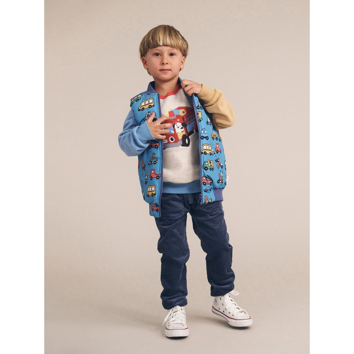 Huxmobile Reversible Puffer Vest