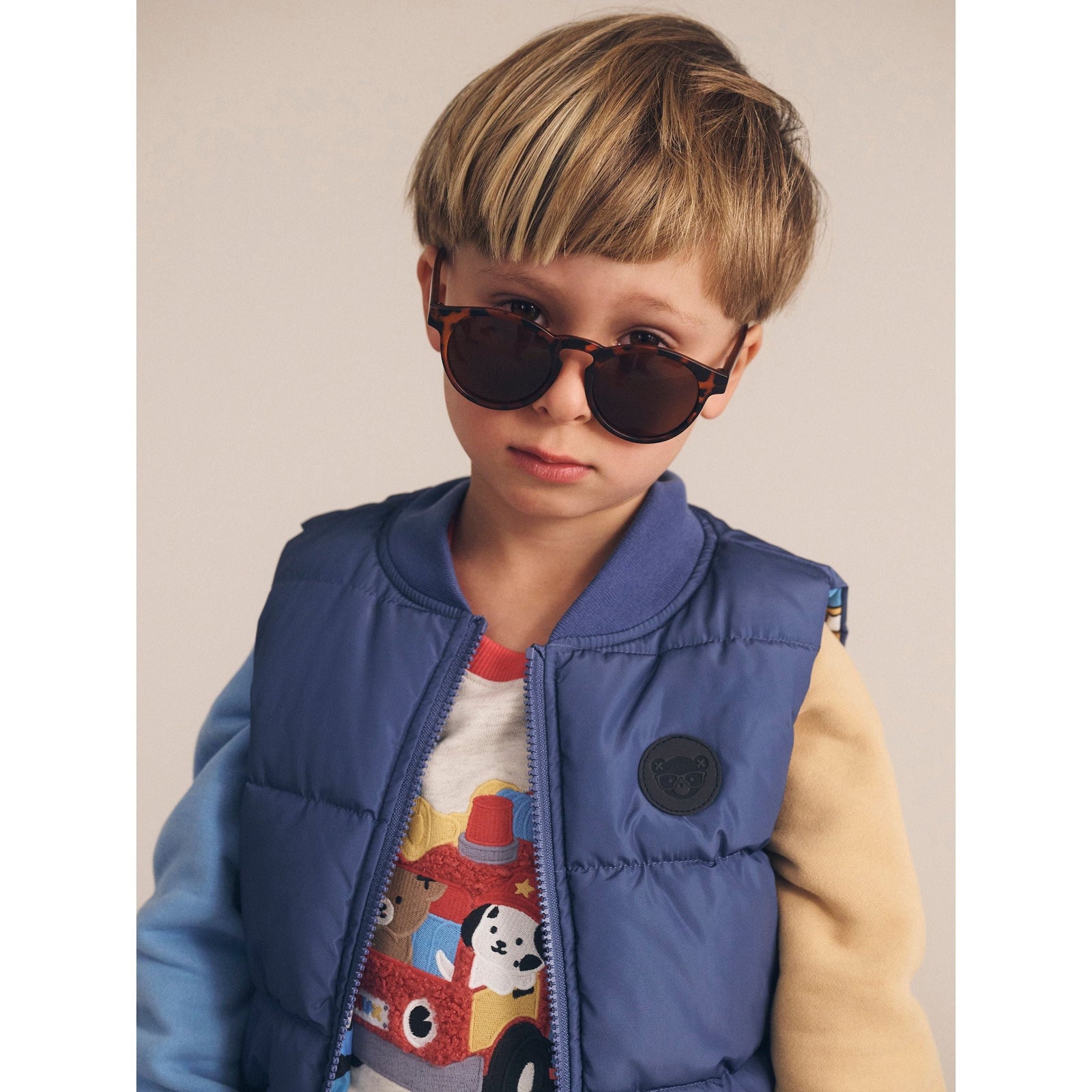 Huxmobile Reversible Puffer Vest