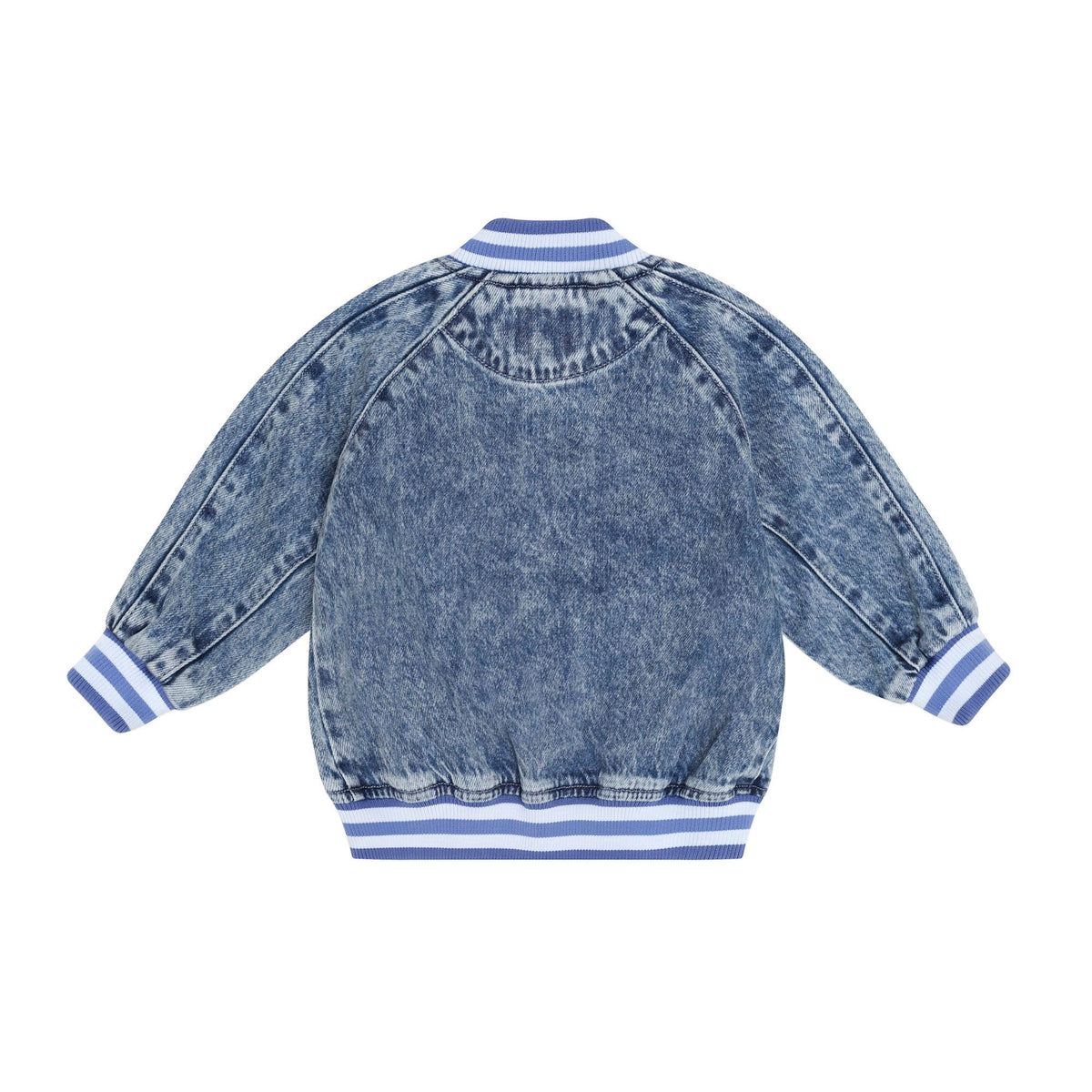 Dreamy Denim Bomber Jacket