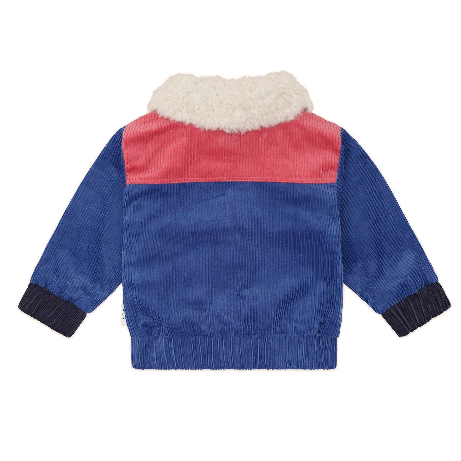 Colour Block Cord Jacket