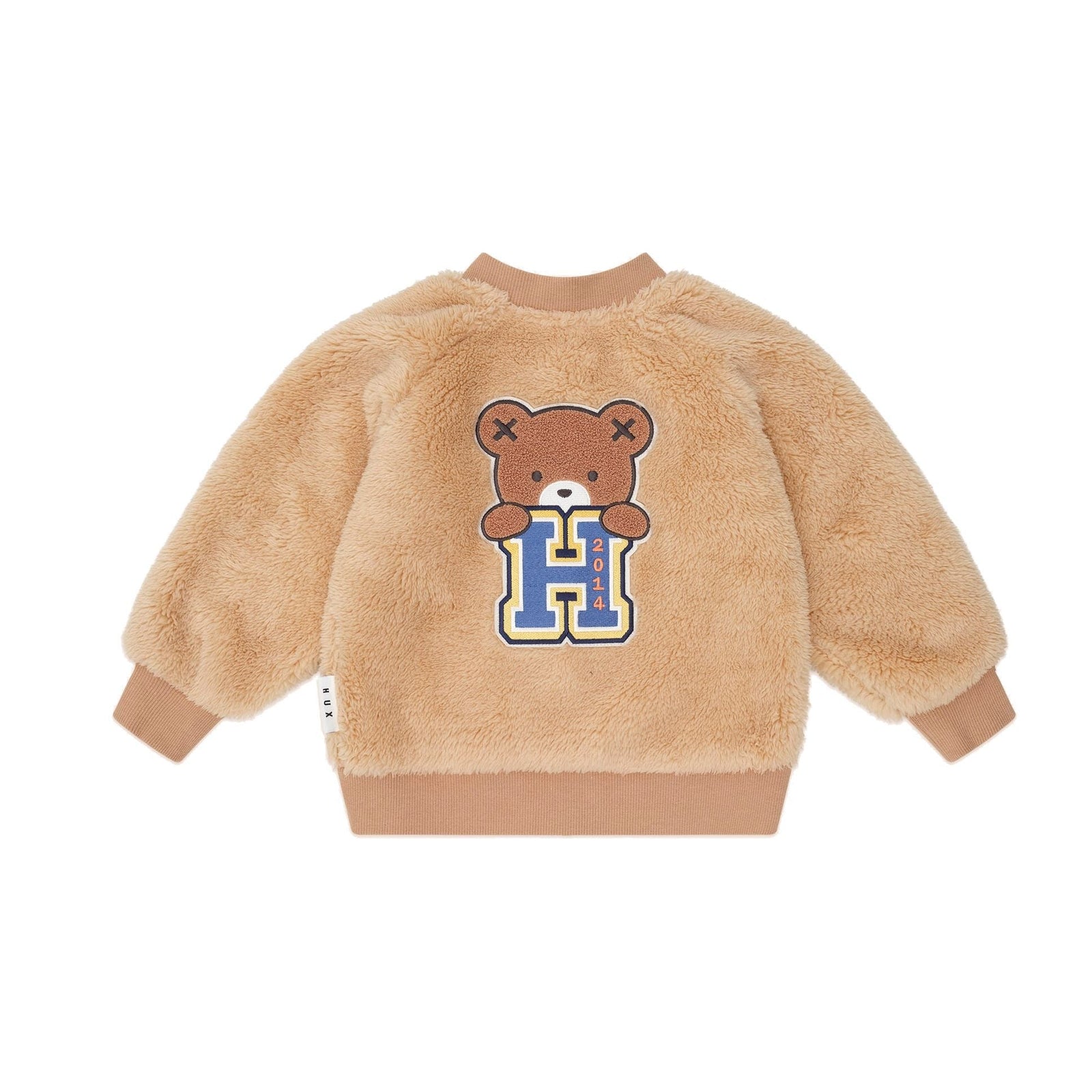 Varsity Hux Fur Jacket - Bear