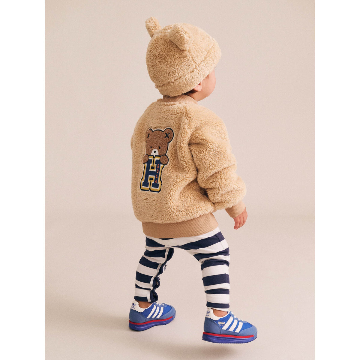 Varsity Hux Fur Jacket - Bear
