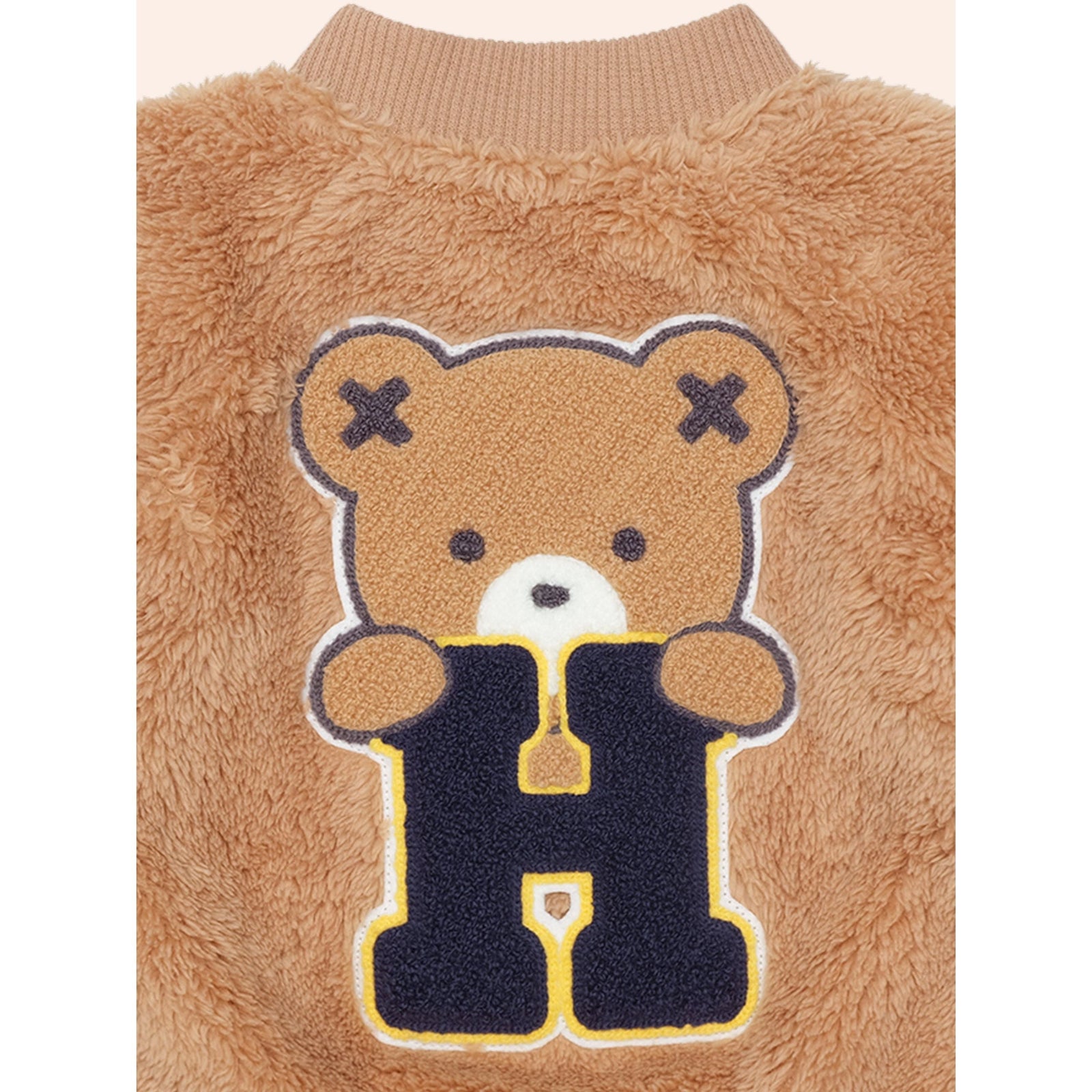 Varsity Hux Furry Jacket