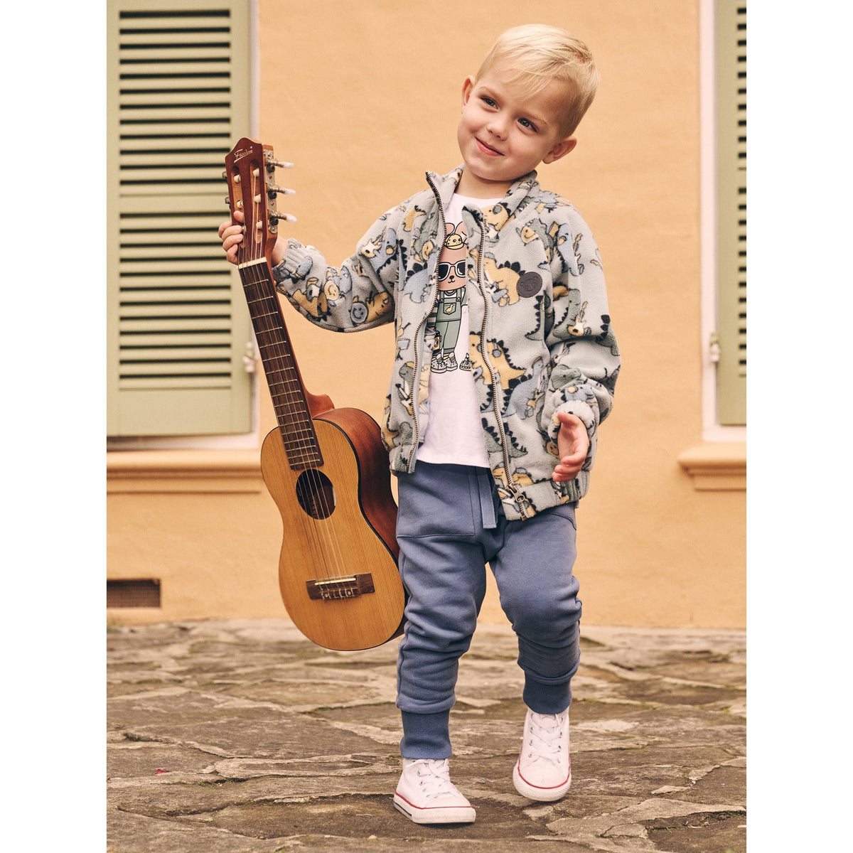 Dino Band Fleece Jacket