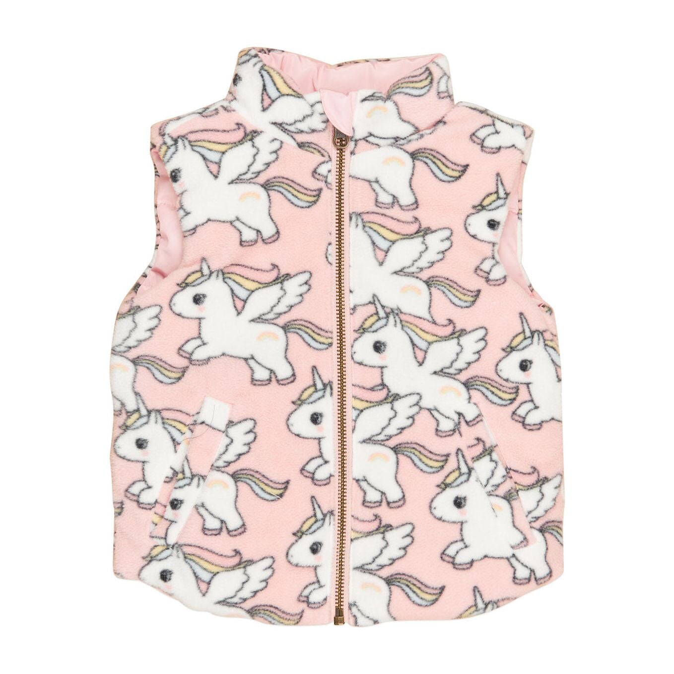 Magical Unicorn Reversible Fleece Vest
