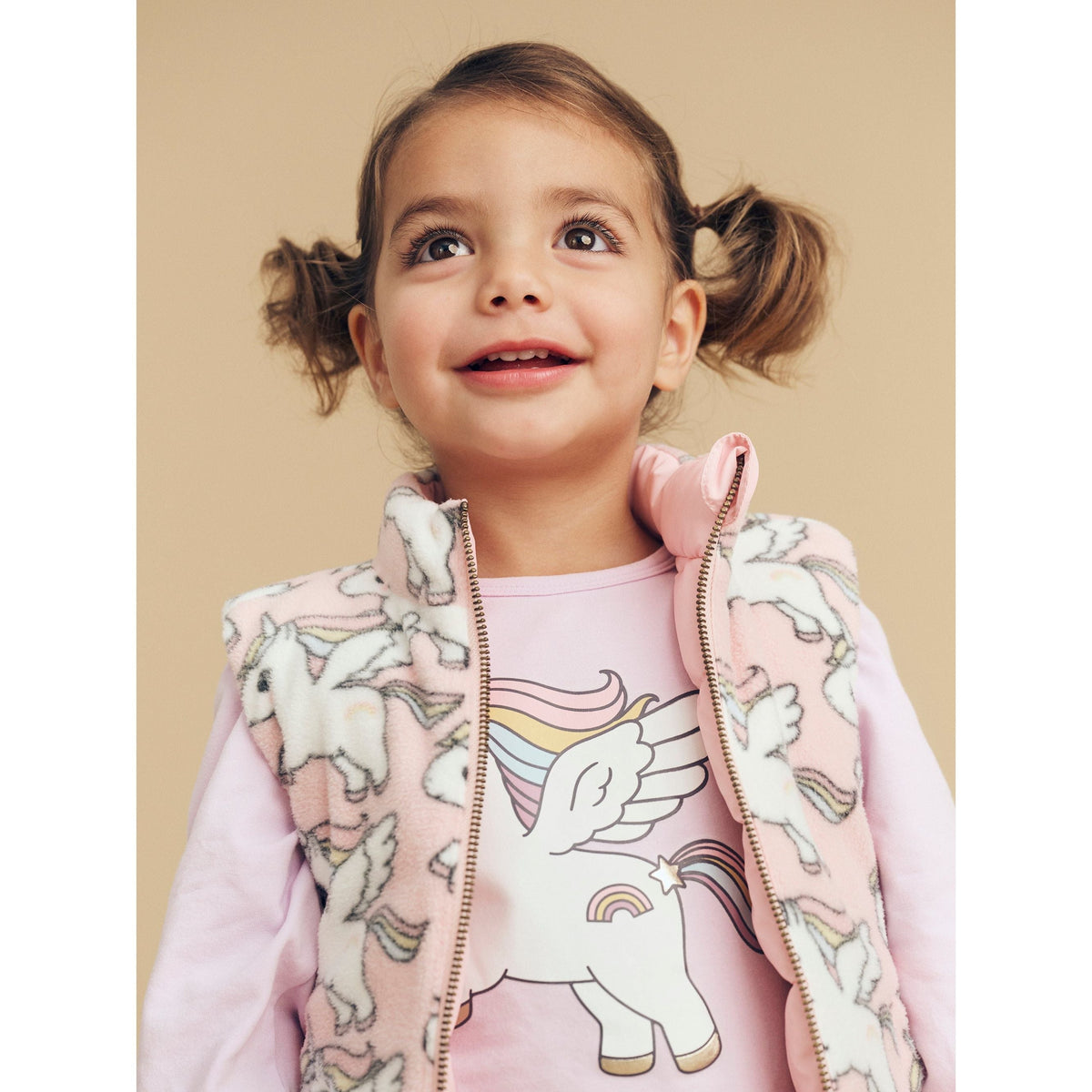 Magical Unicorn Reversible Fleece Vest
