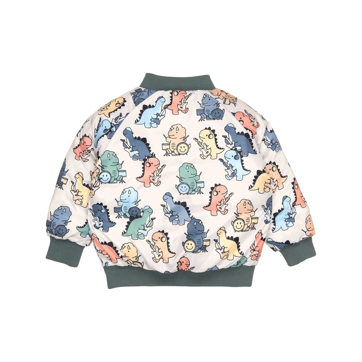Dino Band Reversible Bomber