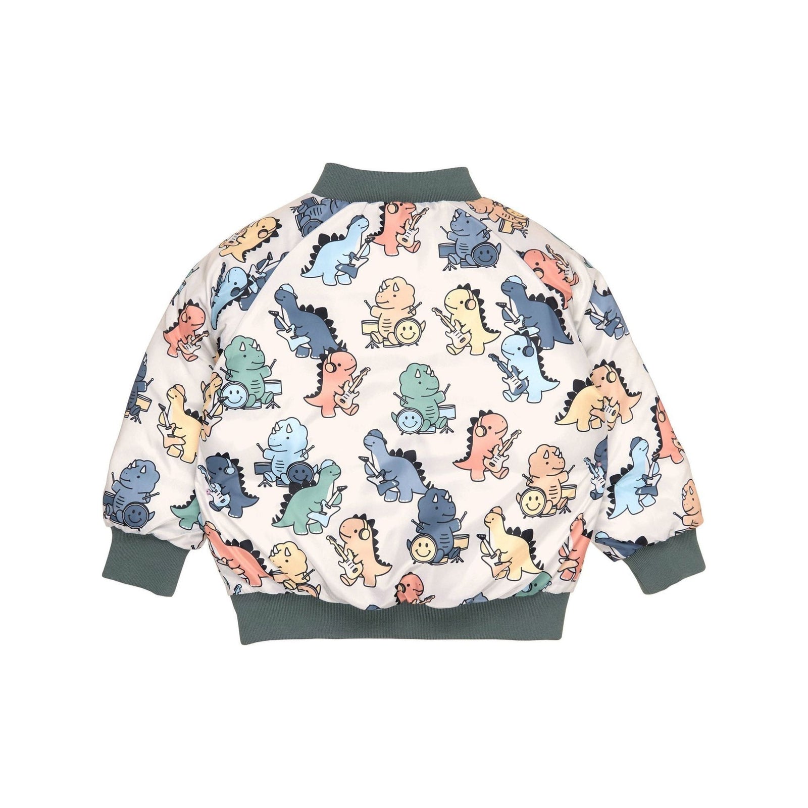 Dino Band Reversible Bomber