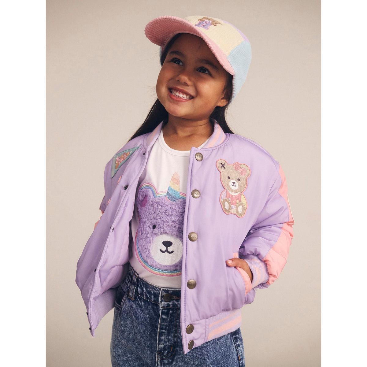 Orchid Hux College Varsity Jacket