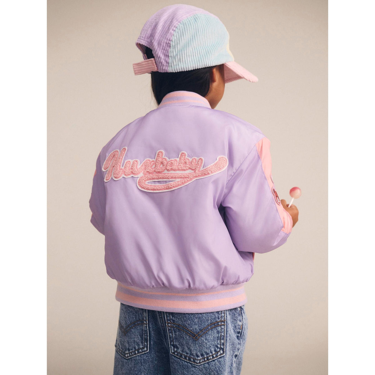 Orchid Hux College Varsity Jacket