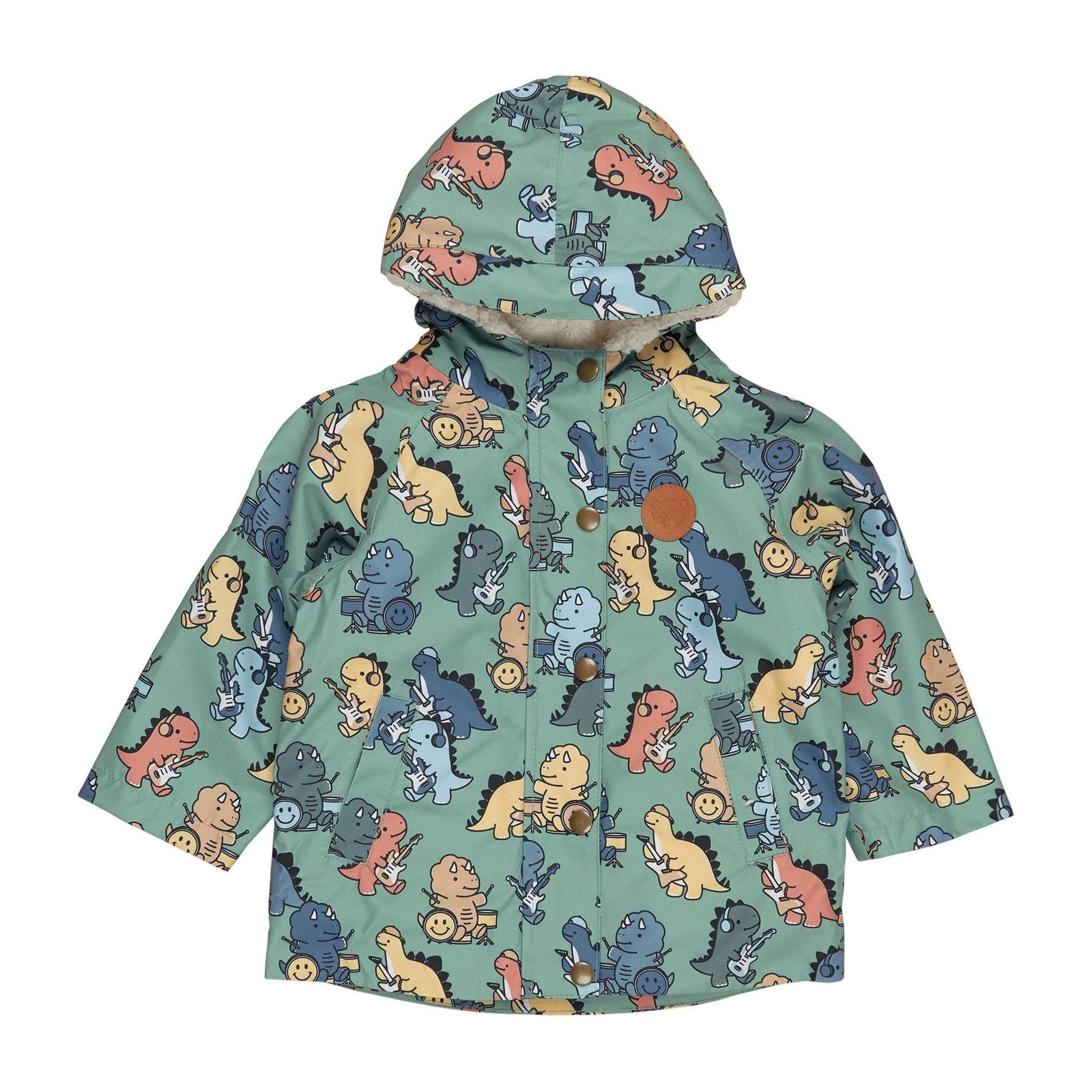Dino Band Raincoat