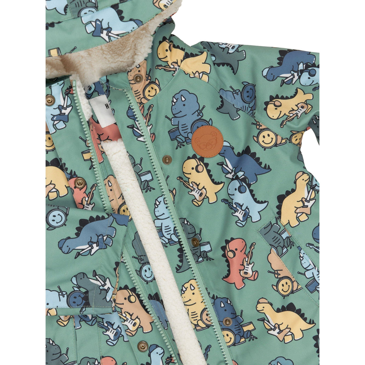 Dino Band Raincoat