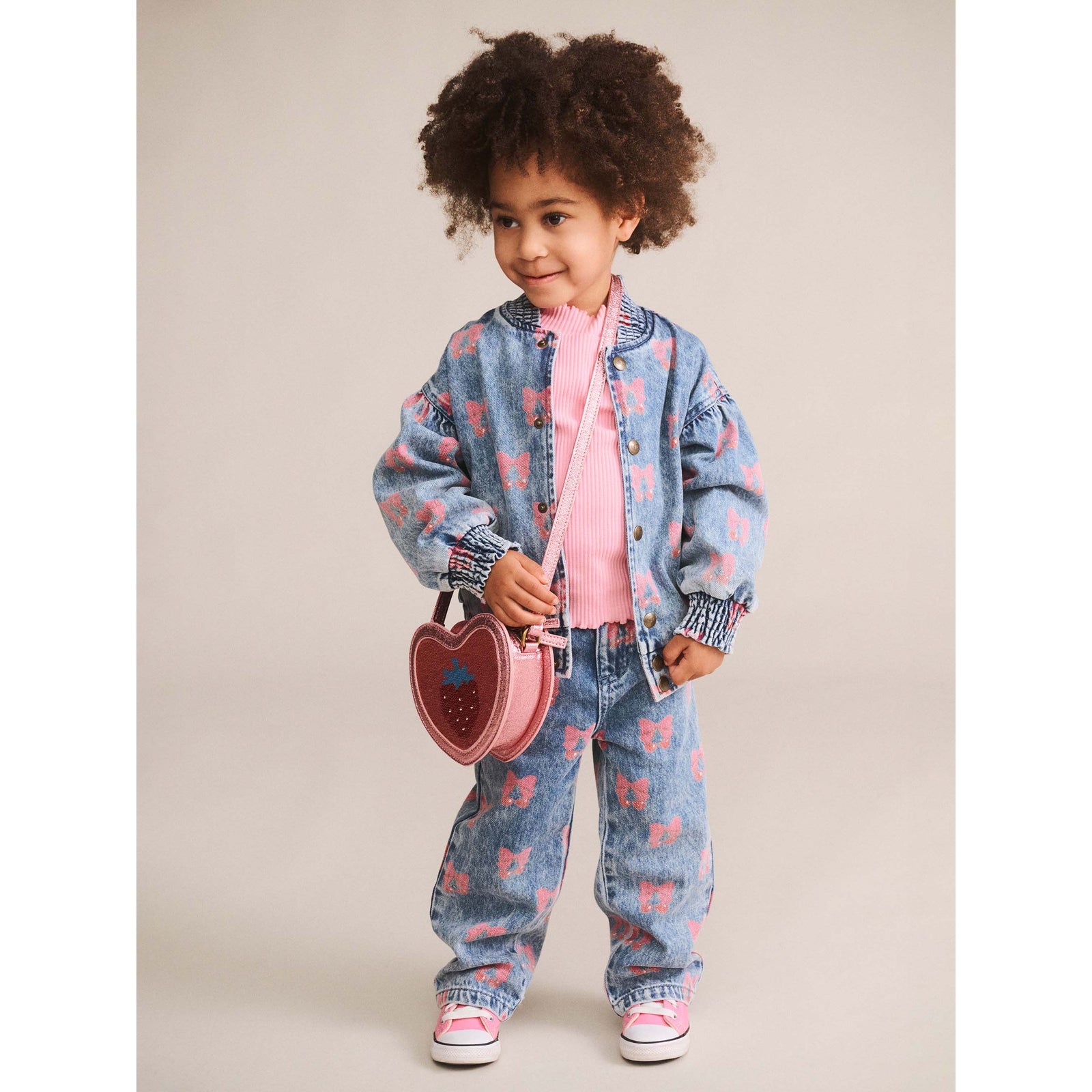Dreamy Denim Cherry Jacket