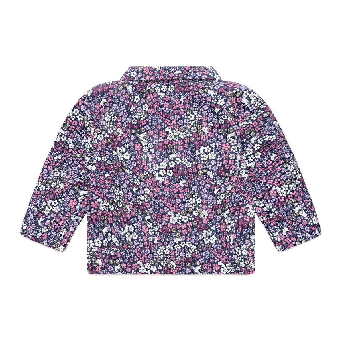 Midnight Flower Garden Cord Jacket