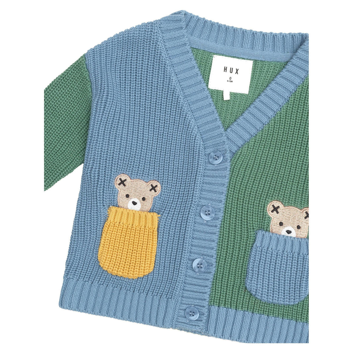 Hidden Hux Fisherman Rib Cardi