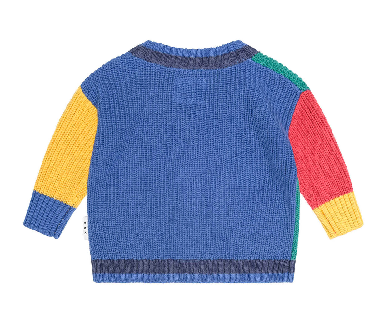 Colour Block Peekaboo Hux Cardi