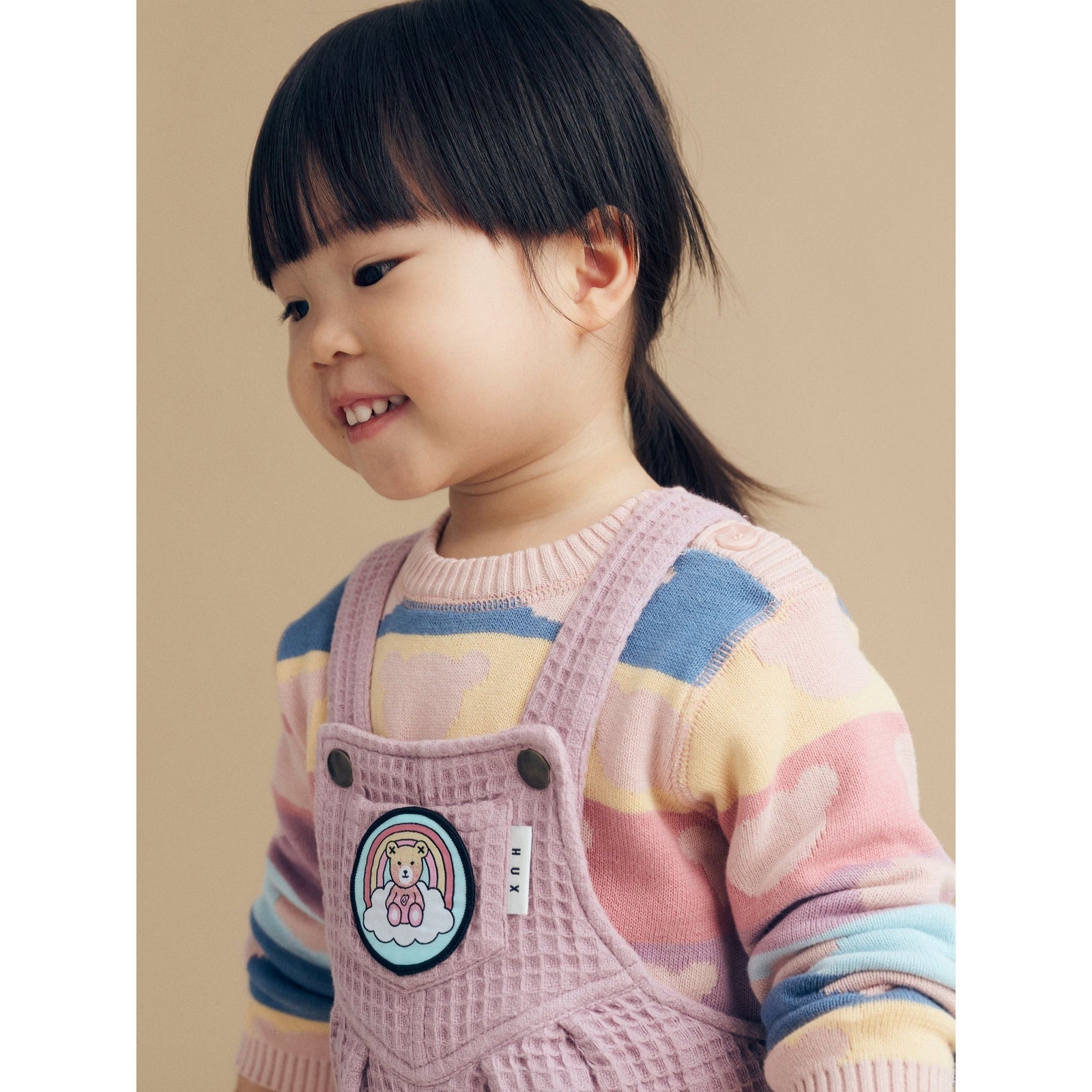 Rainbow Bear Knit Jumper