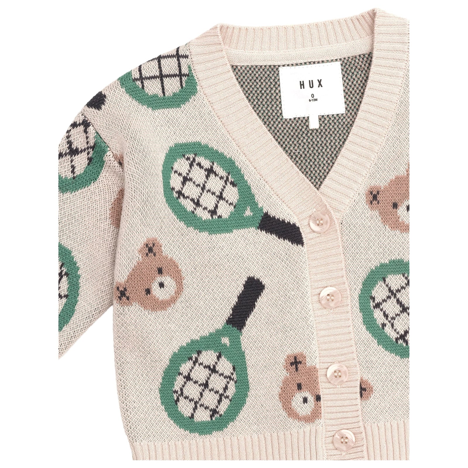 Hux Tennis Boxy Cardi