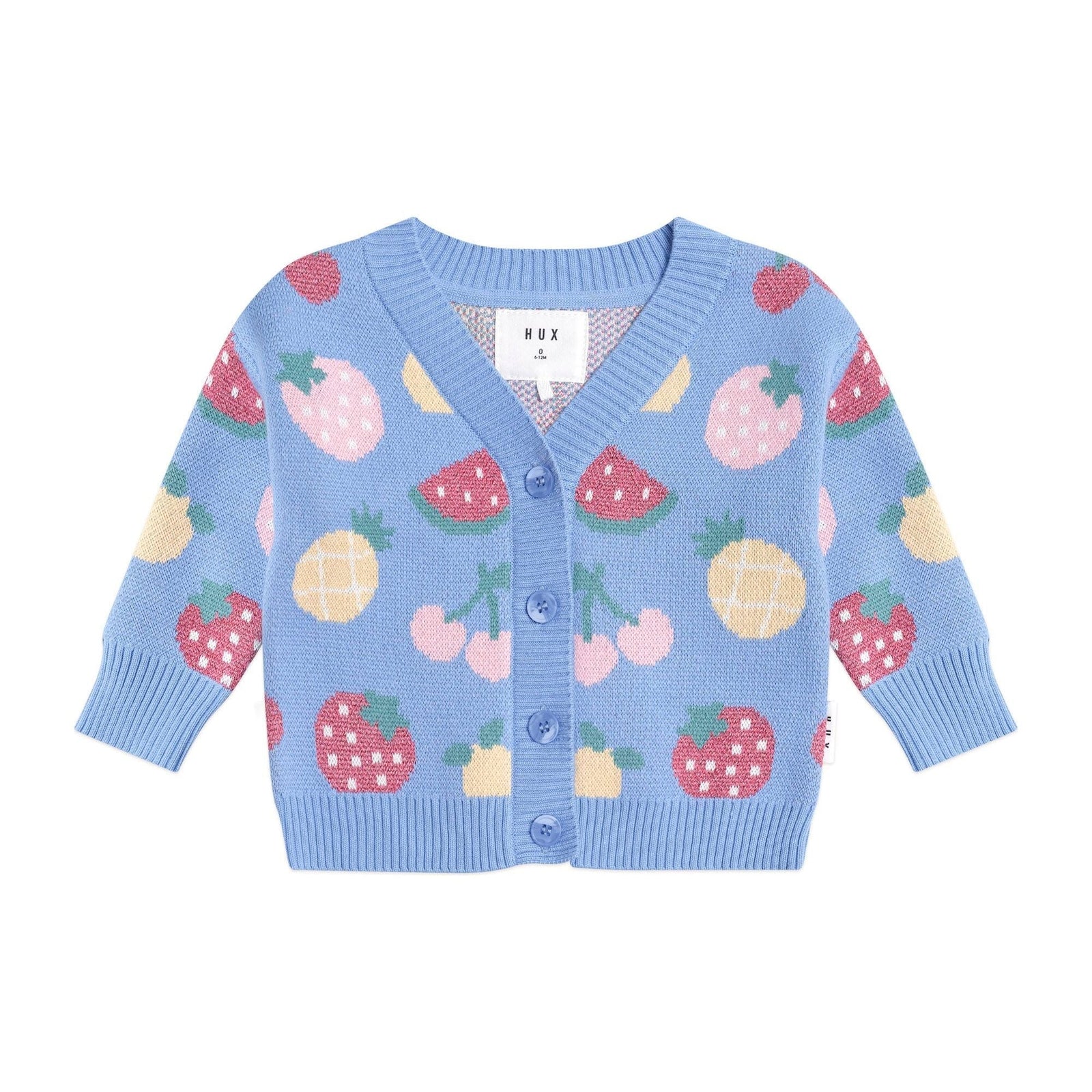 Fruit Salad Knit Cardi