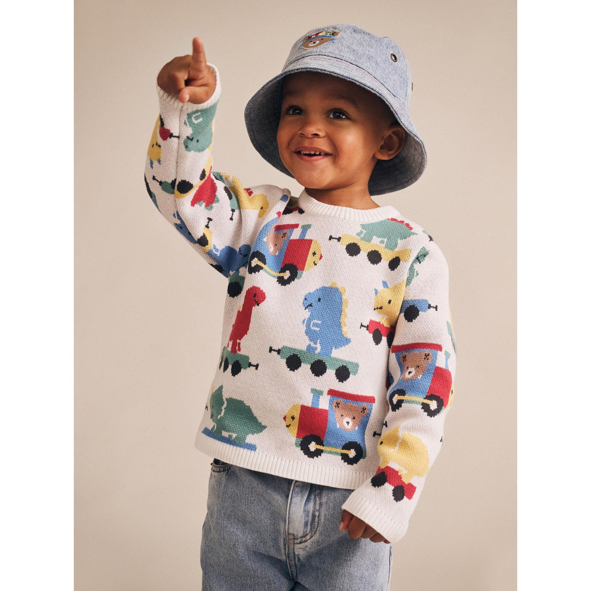 Dino Train Knit Pullover