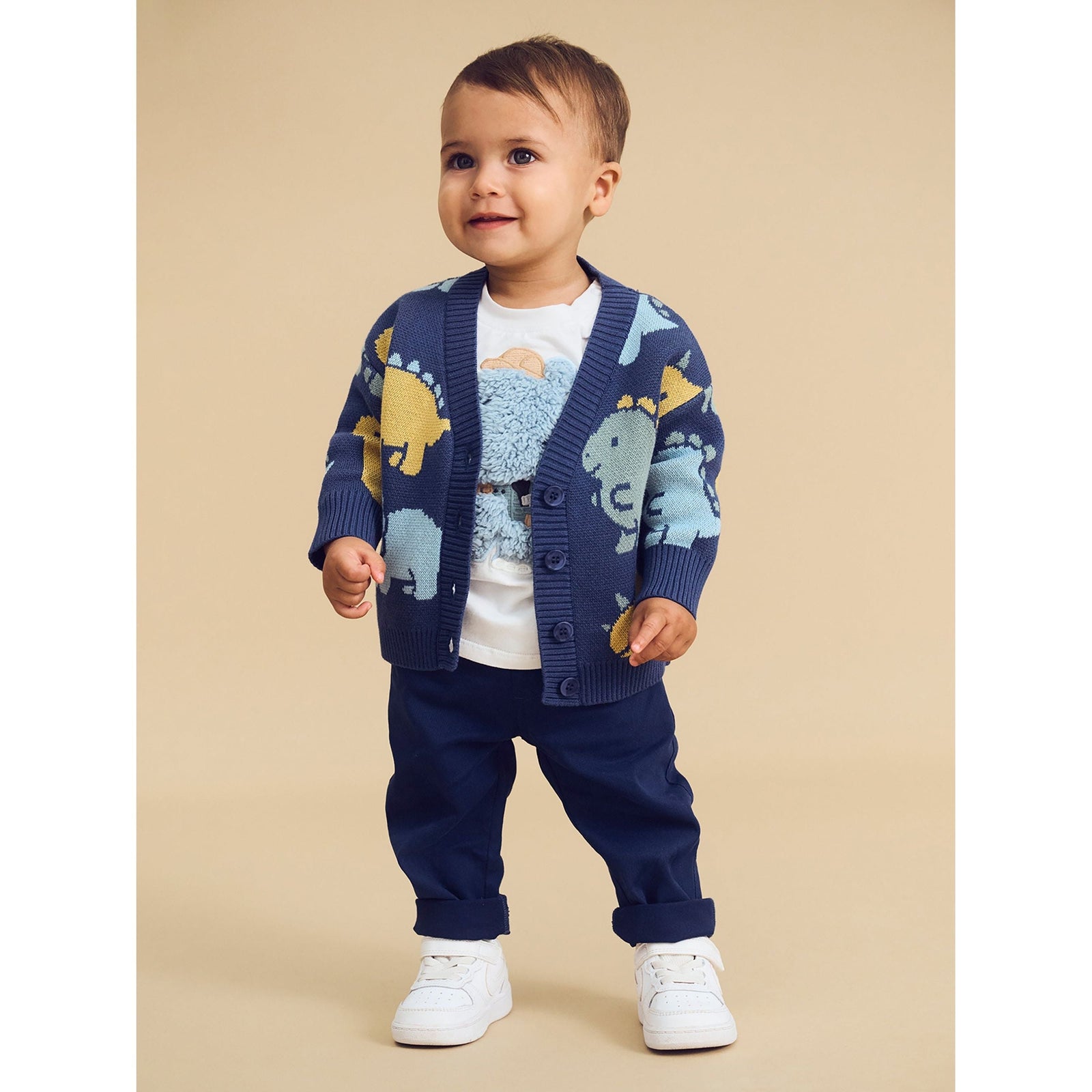 Dino Play Boxy Cardi