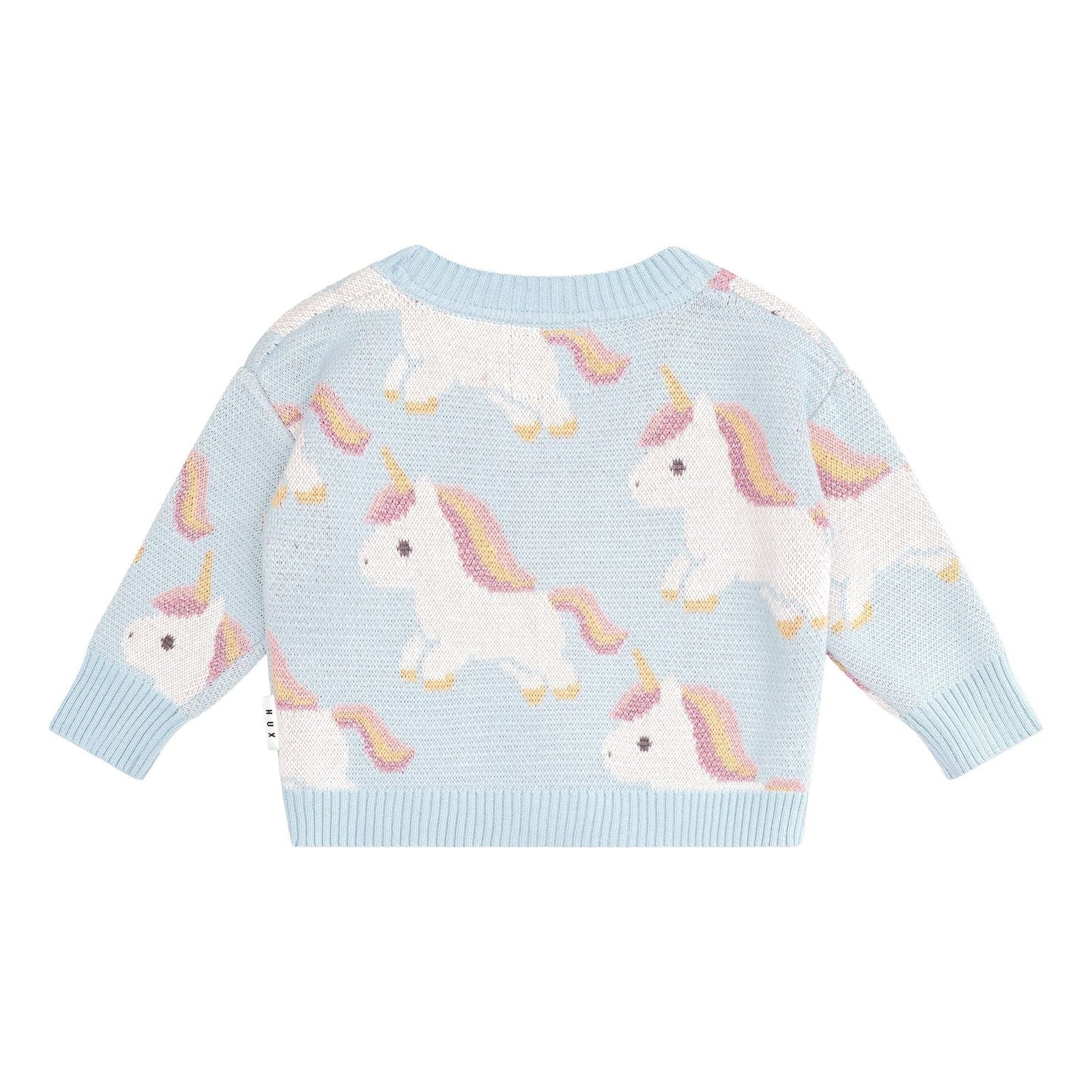 Unicorn Boxy Cardi Ice Water