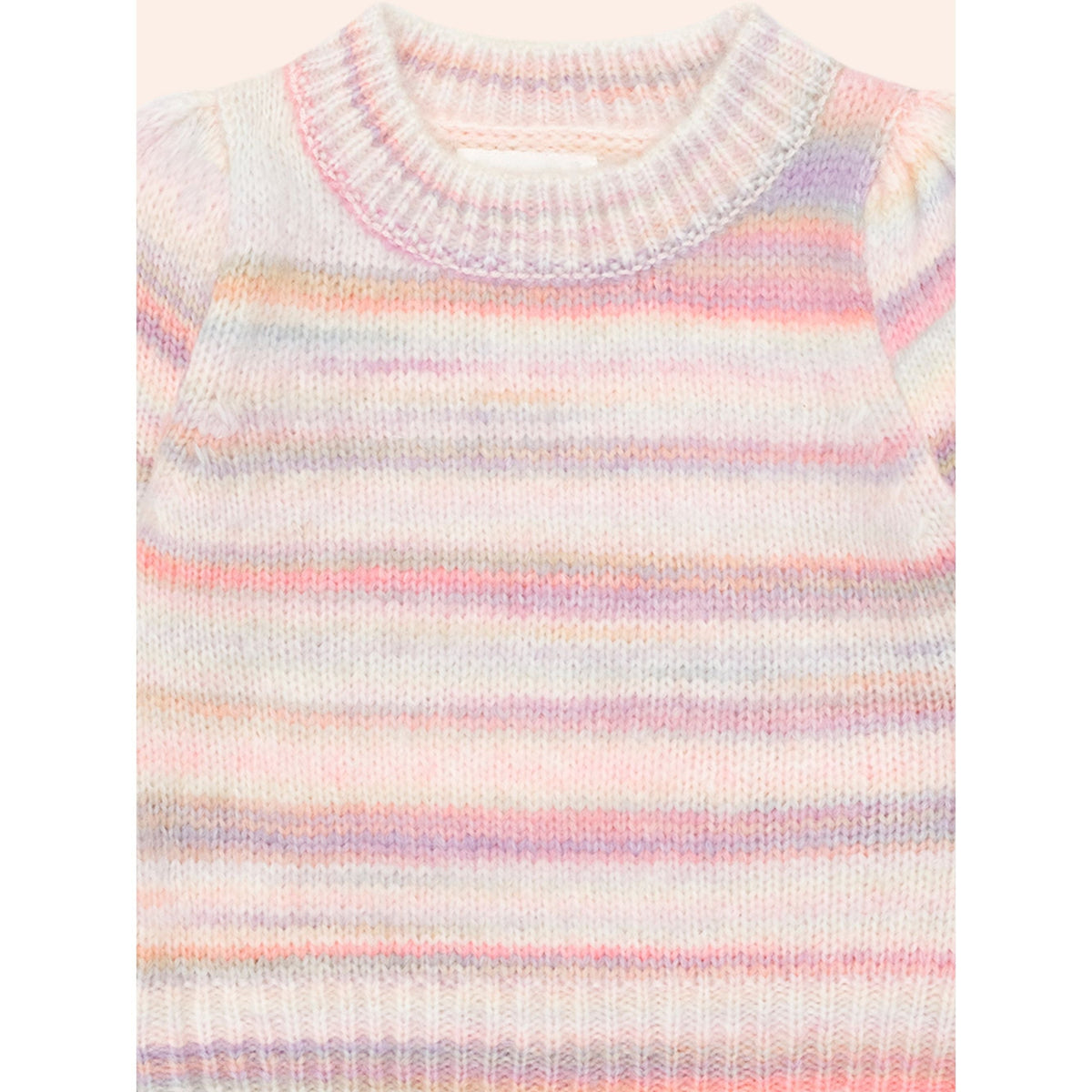 Rainbow Puff Jumper