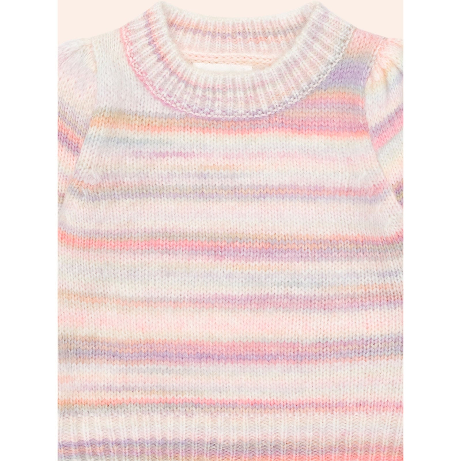 Rainbow Puff Jumper