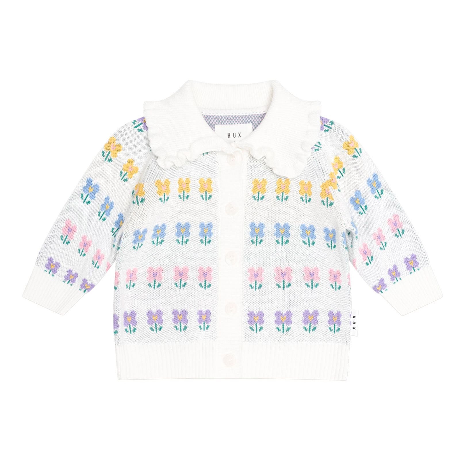 Flower Fields Collar Cardi