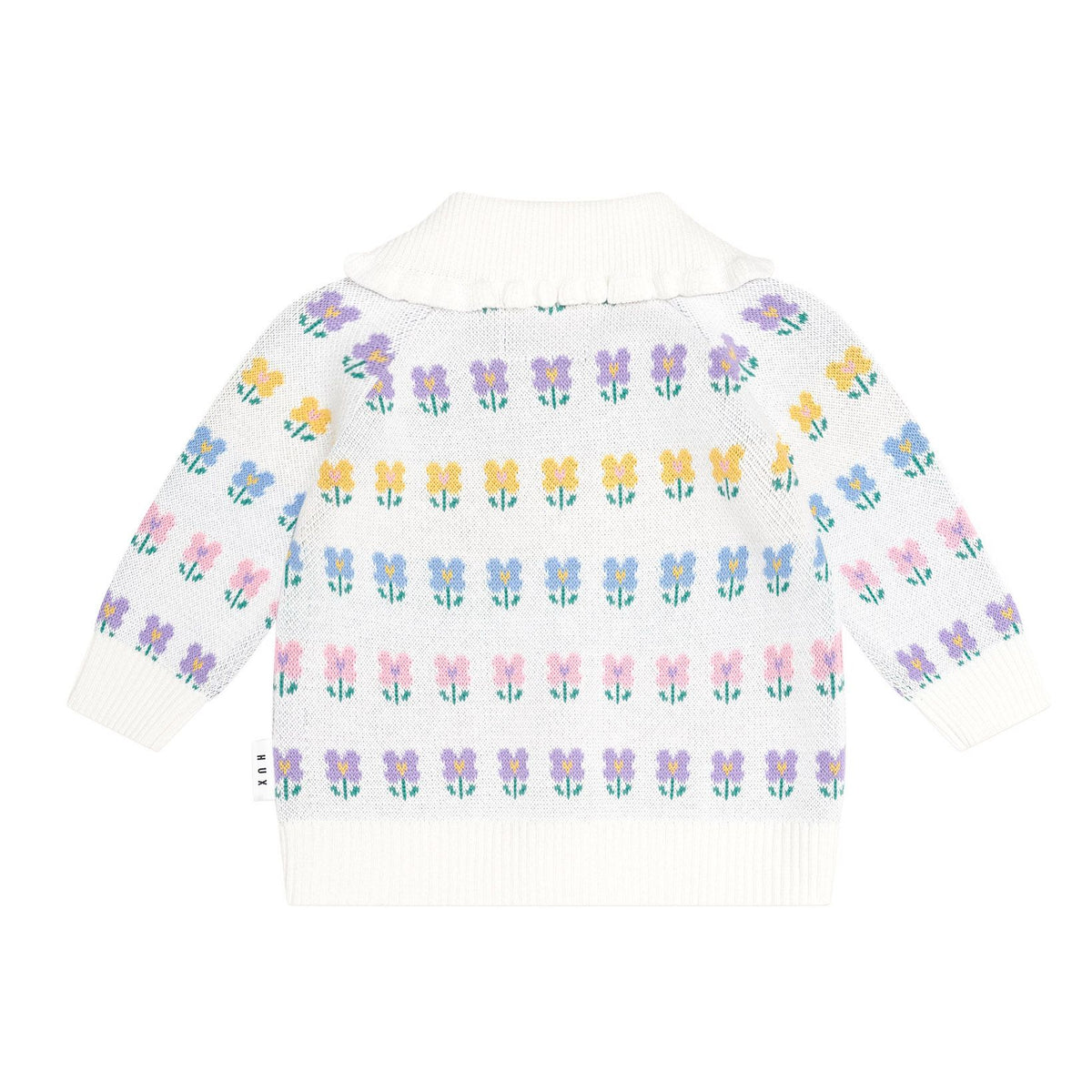 Flower Fields Collar Cardi