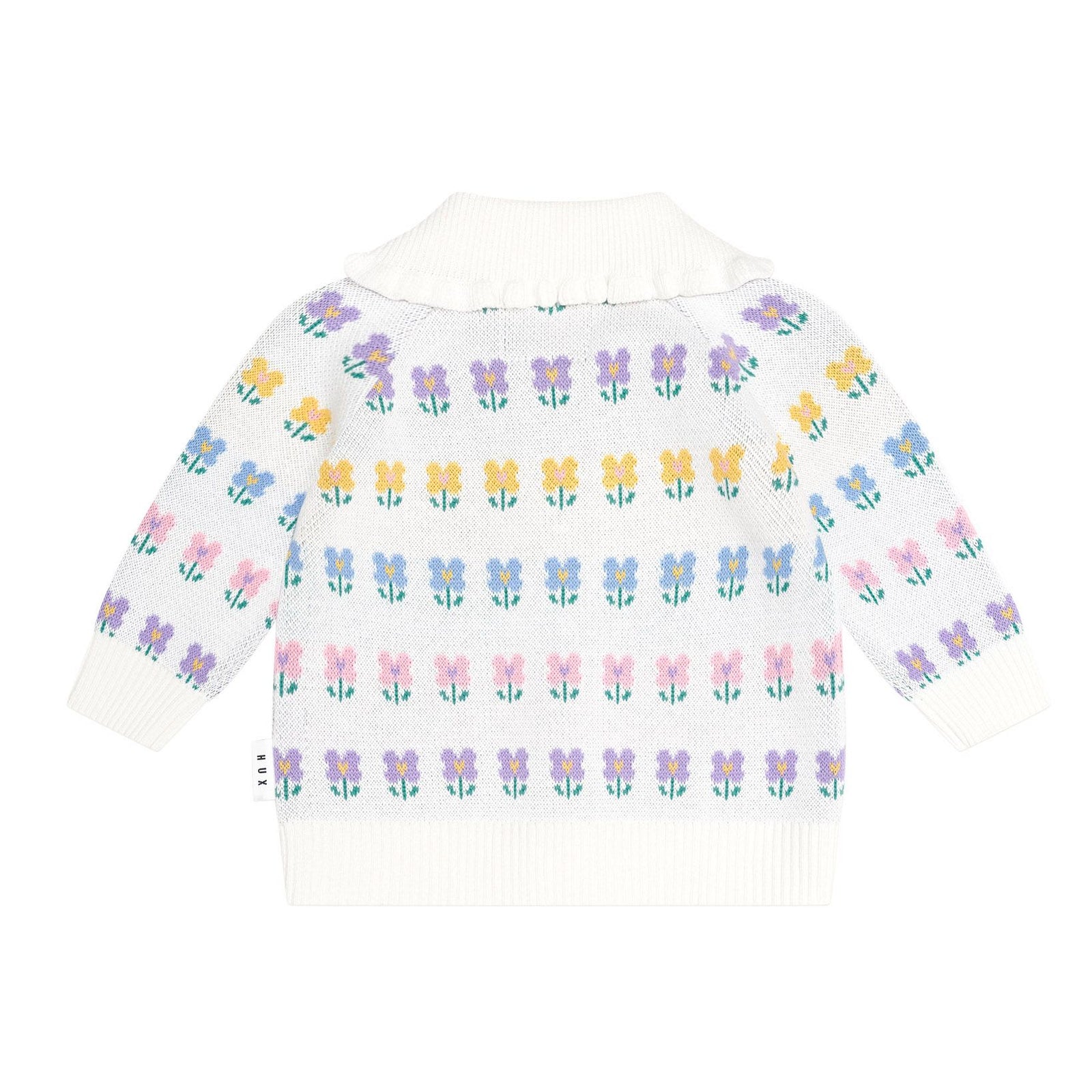 Flower Fields Collar Cardi