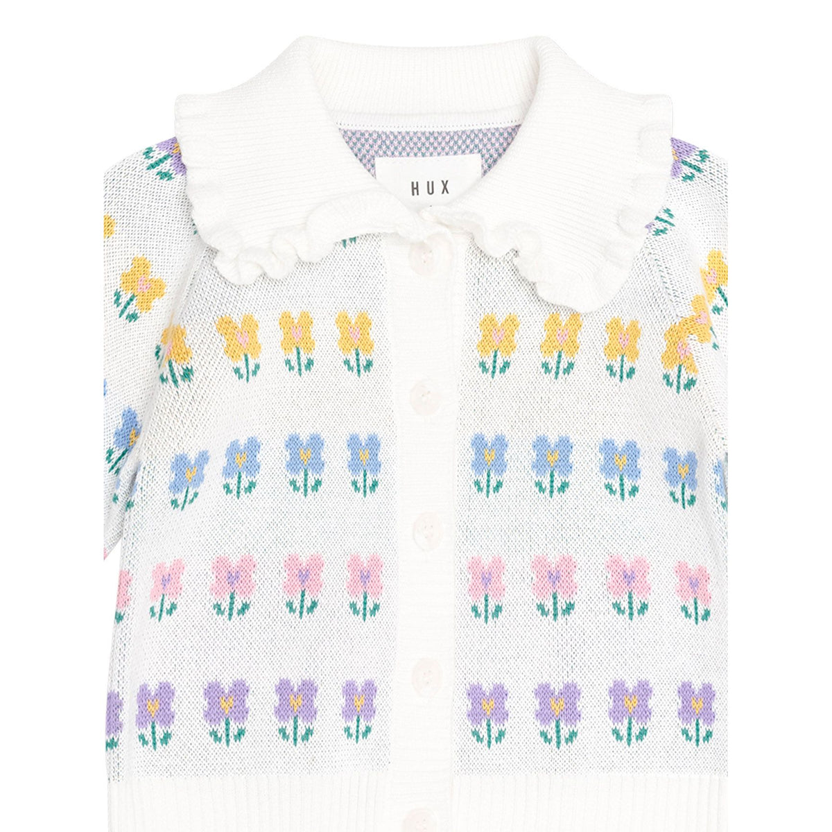 Flower Fields Collar Cardi