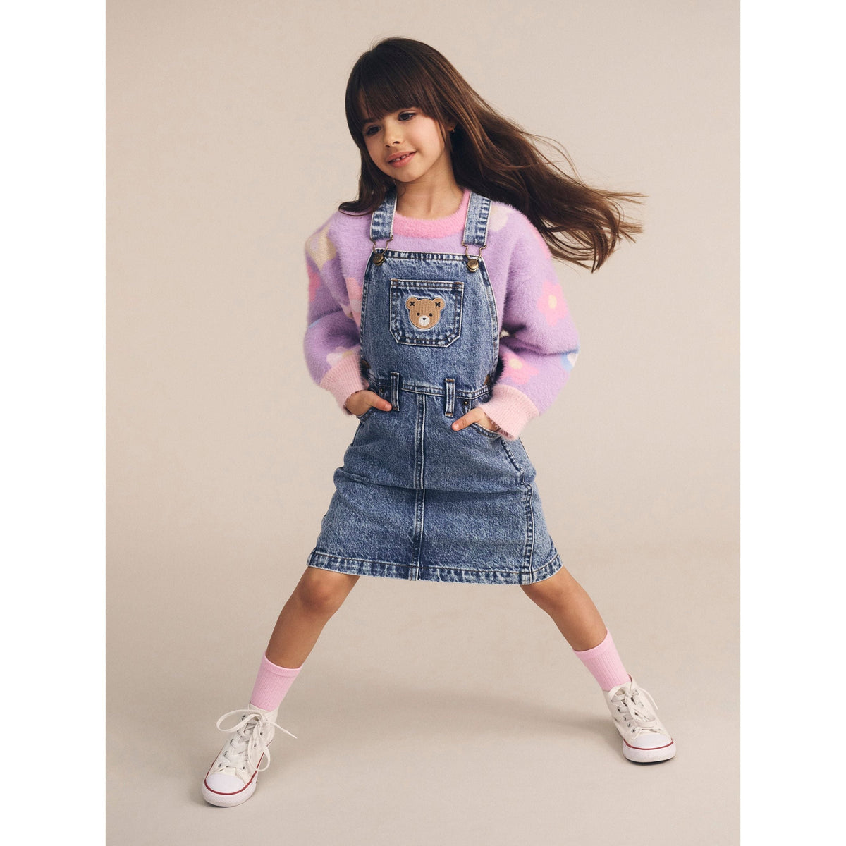 Rainbow Daisy Jumper