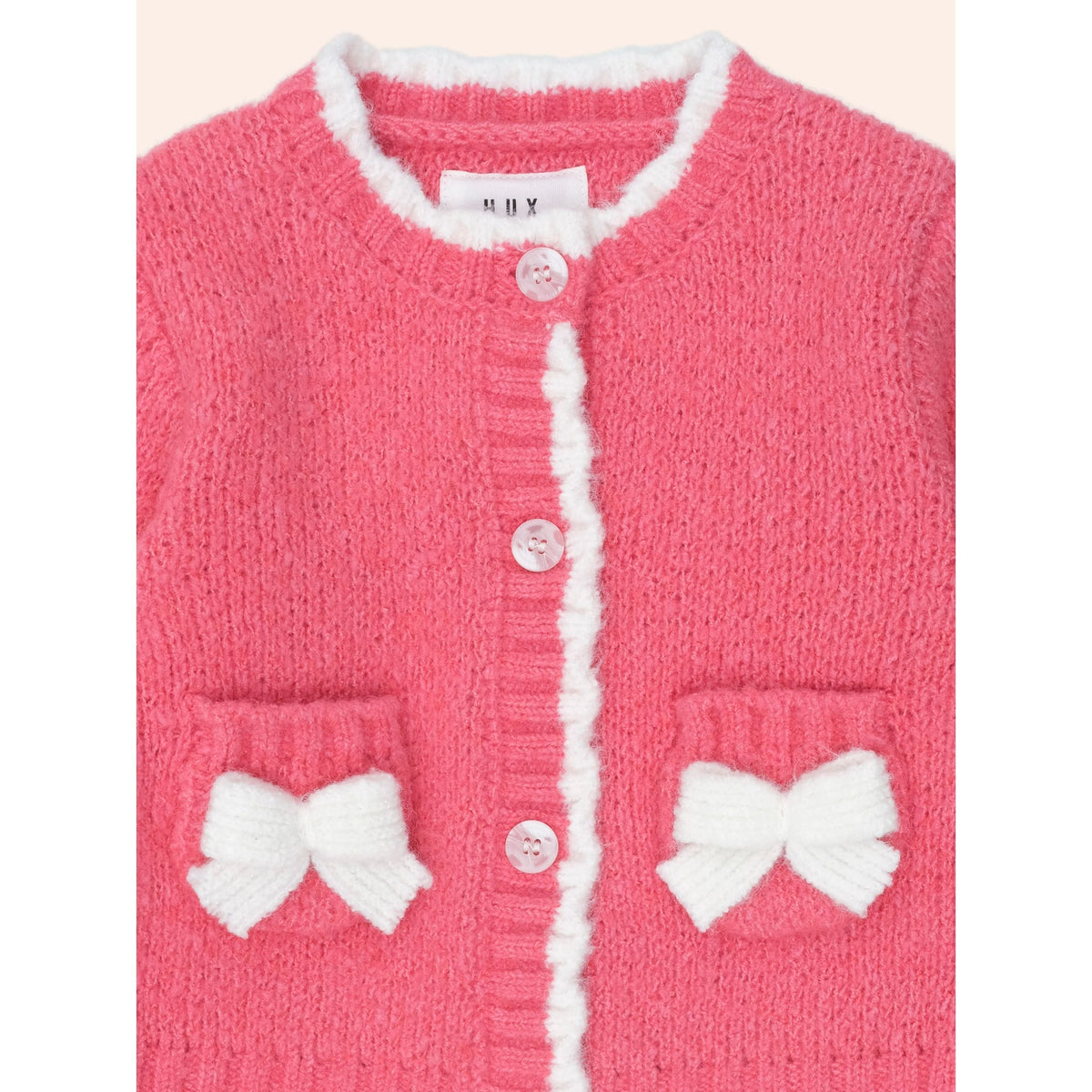 Crochet Bow Cardi