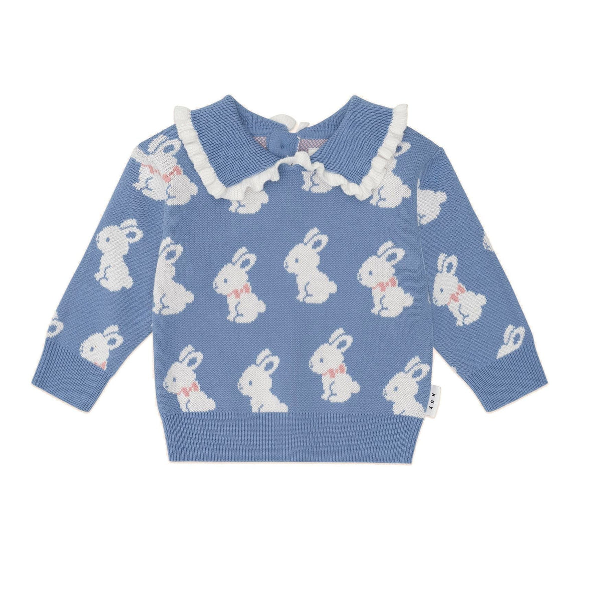 Bunny Field Frill Collar Pullover